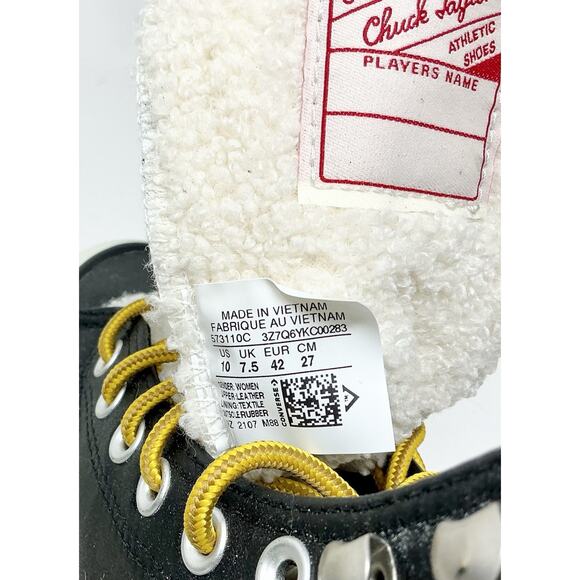 🆕Converse Chuck Taylor All Star Run Star Hike Platform Sneaker US 10 NIB - Picture 7 of 12